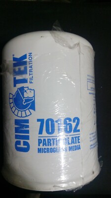 Cim-Tek 40 Series Microglass Hydraulic Spin On Filter - 70162