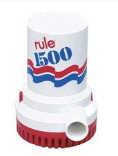 Rule Bilge Pump 1500 GPH 24V DC Non-Automatic...