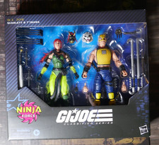 HASBRO GI-JOE CLASSIFIED TARGET NINJA FORCE SCARLETT & T'JBANG 212 2-PACK