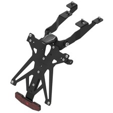 PORTA TARGA REGOLABILE CON CATADIOTTRO LIGHTECH SUZUKI GSR 750 2014 2015 2016