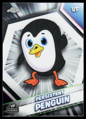 2026 Topps Chrome VeeFriends #135 Persistent Penguin VF FIRST CHROME