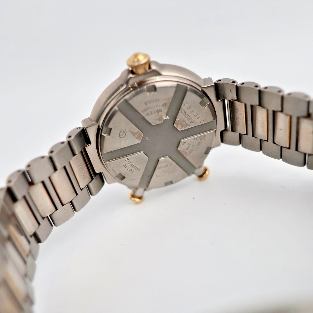 vintage Seiko Yacht Timer Titanium watch 8M37-8000 | eBay