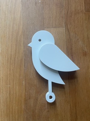 Birdie Air CO2 Luftqualitätssensor Monitor Bird-Ersatz Hellblau/Glacier Neu OVP
