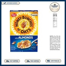 Plant-Based 12 oz Cereal with Crispy Almonds  Granola - Perfect for Any Morning