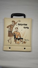 VTG 1950-60's RHYTHM TOTE Vinyl Singles Pop/Country Collection