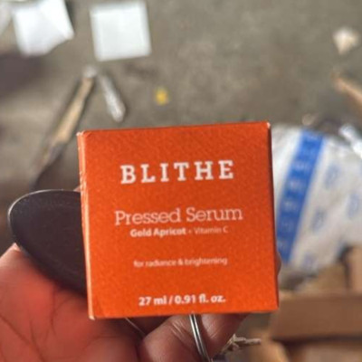 BLITHE Pressed Serum Gold Apricot