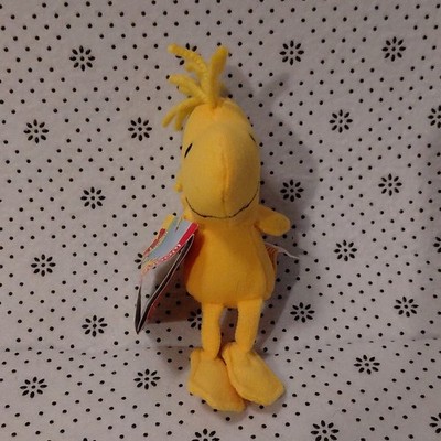 Peanuts Woodstock Yellow Bird Plush Stuffed Animal with Tags