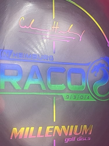 Millennium Disc Golf Calvin Heimburg Quantum Draco QDraco 1.4 Driver 175g Wispy - Picture 5 of 6