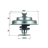 Thermostat KüHlmittel Mahle TX 75 80D FüR Ford Renault CitroëN Peugeot Rover