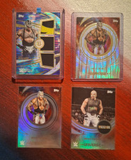 Rey Mysterio Triple Superstar Relics /99 Event Used, Flare & Base Topps Universe