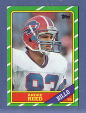 1986 Topps Football ~ Andre Reed Rookie ~ Card #388 ~ NM/MT. rookie card picture