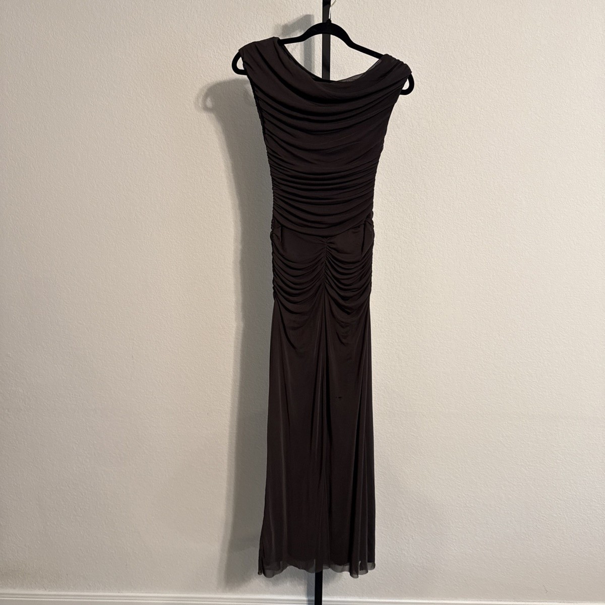 navy blue ball gown dress A-Line One Shoulder Satin Beads Dark Blue Long Prom Dress, Blue Long Evening Dress US 4 / Custom Color