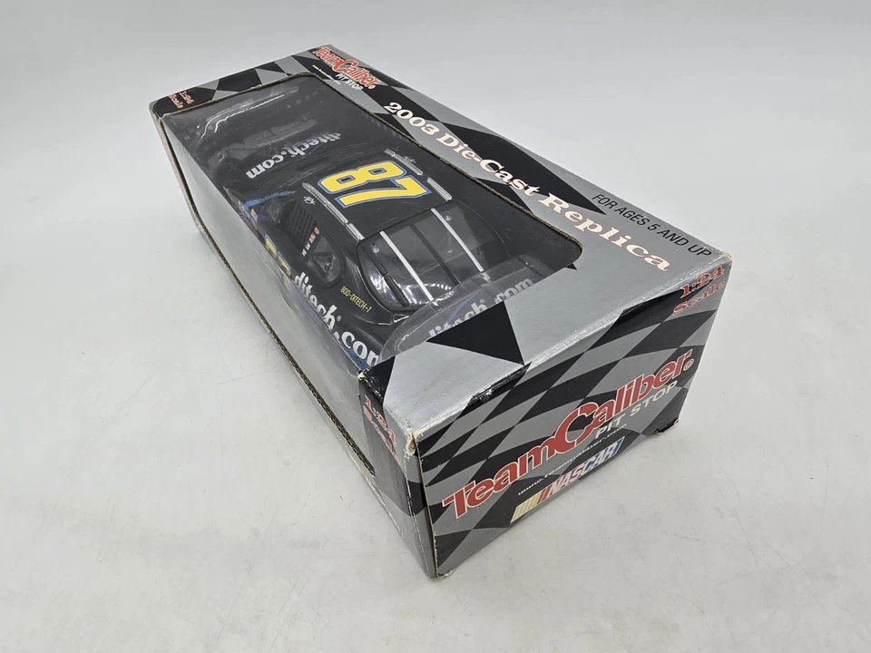 Team Caliber Pit Stop 2003 NASCAR #87 Kyle Busch-Ditech.com Chevy 1:24 Die Cast Foto 3 de 4