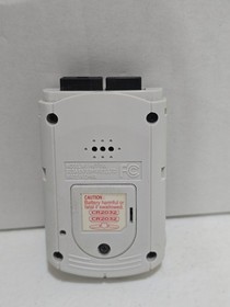 Sega Dreamcast VMU (White) TESTED AND WORKING! 