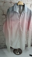 Calvin Klein Men's Slim Fit Striped Cotton Long Sleeve Button-Up Shirt Size M