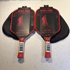 Six Zero 6.0 Ruby Pro Pickleball Paddle 14mm (Pair) Both New! No Reserve! — photo 2