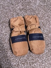 Carhartt Children's Mittens Thermal Waterproof TA774 Brown/Black Size M