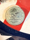 Dug Civil War 💥 🇺🇸 💣  Unusual Hog Boar Crest Button Port Hudson