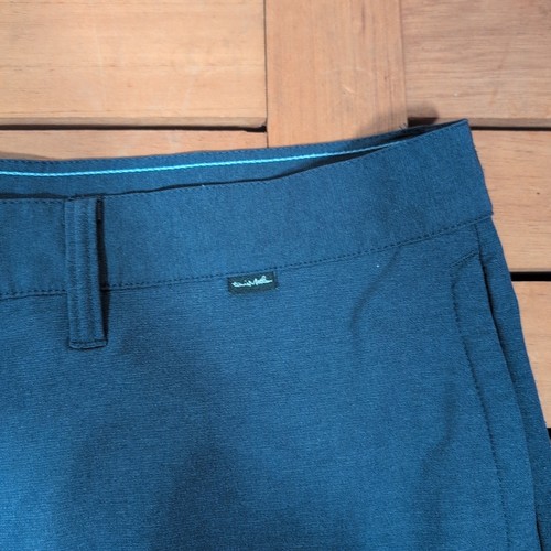 Travis Mathew Shorts Herren 38 blau Stretch Performance Golf adrette Freizeit 11" - Bild 2 von 5