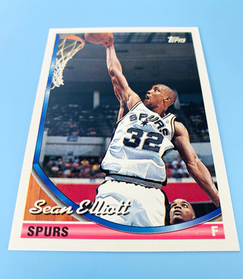 Topps 1993-94 Topps | Sean Elliott #196 | San Antonio Spurs | NBA