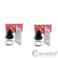 2X Febi Achsmanschetten Satz Getriebeseitig Radseitig Passend FüR Ford Courier E