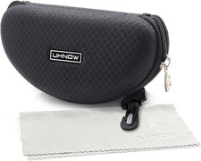 Safety Glasses Case, Semi-Hard EVA Eyeglasses Protect, Unisex