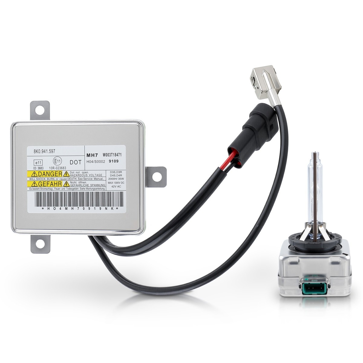 For 09-12 Audi Q5 Xenon Ballast & HID D3S Bulb Kit Control Unit