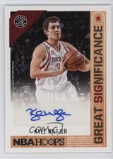 2017-18 Panini NBA Hoops Great SIGnificance Kyle Wiltjer #GS-KKW Auto 1l9o