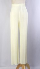 PLEATS PLEASE Cream Pants ISSEY MIYAKE 210 2314