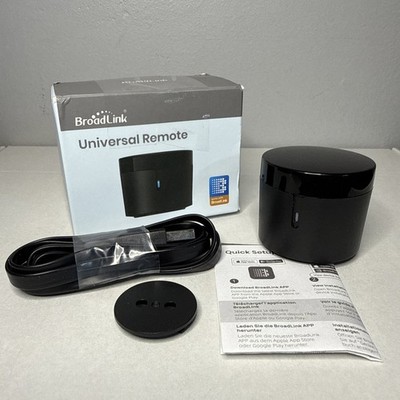 BroadLink RM4 Mini Smart WiFi IR Universal Remote Hub 2.4GHz New/Open Box