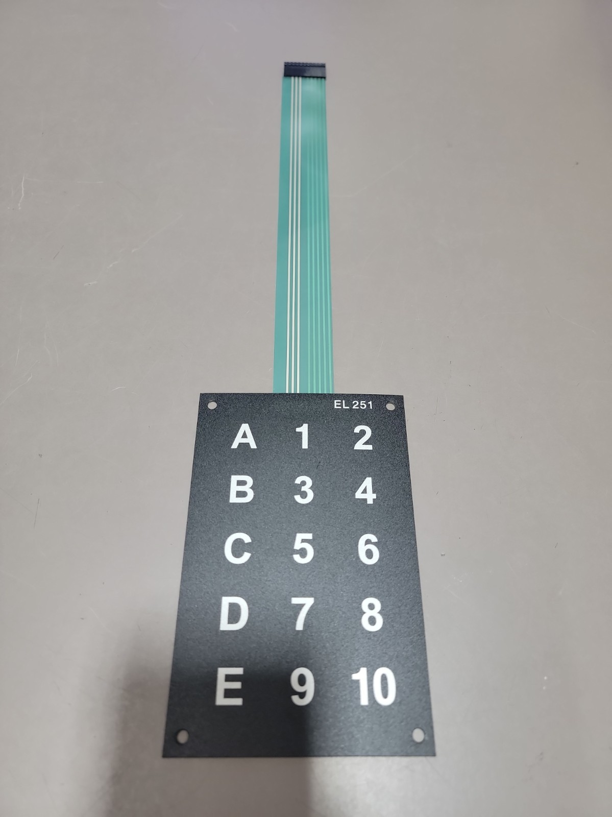 Seaga Combo Vending Machine keypad part no EL251 brand new