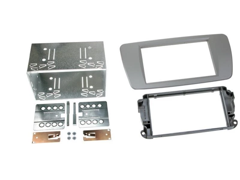 Kit Support Autoradio compatible avec Seat Ibiza 6J - Gris Dublin 2Din - Photo 1/1