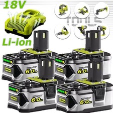 For Ryobi 18V Battery P108 ONE PLUS P105 P102 P103 P107 P109 Battery/Charger