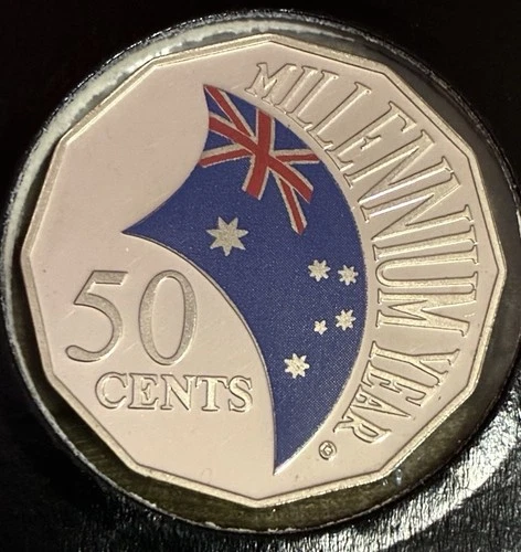 2000 Australia 50 Cents — photo from another recent sale