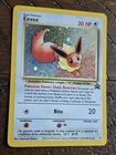 Eevee 11-Wizards of the coast - black Star promo Pokémon  WOTC WITH SWIRL Nice