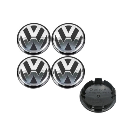 Volkswagen 65mm 2.5'' Wheel Cap 3B7601171  For Jetta Passat Golf CC Tiguan