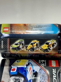 LEGO Racers 1:55 Rally Sprinter Car Building Set 8120 & 8122 New Sealed Box