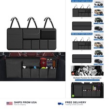 Car Trunk Organizer Backseat Hanging Organizer Large Capacity Car Storage Bag...