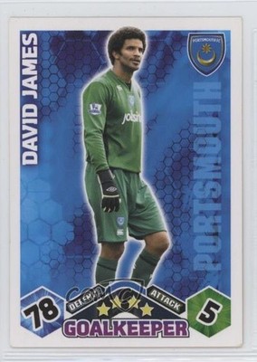 2009-10 Topps Match Attax English Premier League David James 0jf5