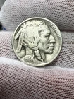 1924 D Full Date 1/2 Horn Higher Grade Buffalo Nickel -  Better Date US Coin!