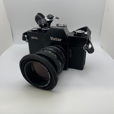 Vivitar 220/SL 35mm SLR Film Camera, Vintage Vivitar 50mm Auto  Excellent