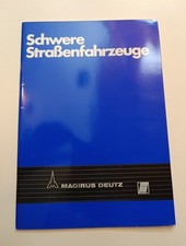 Original Prospekt Magirus Deutz Iveco Schwere Lkw Lastwagen N20 Oldtimer 