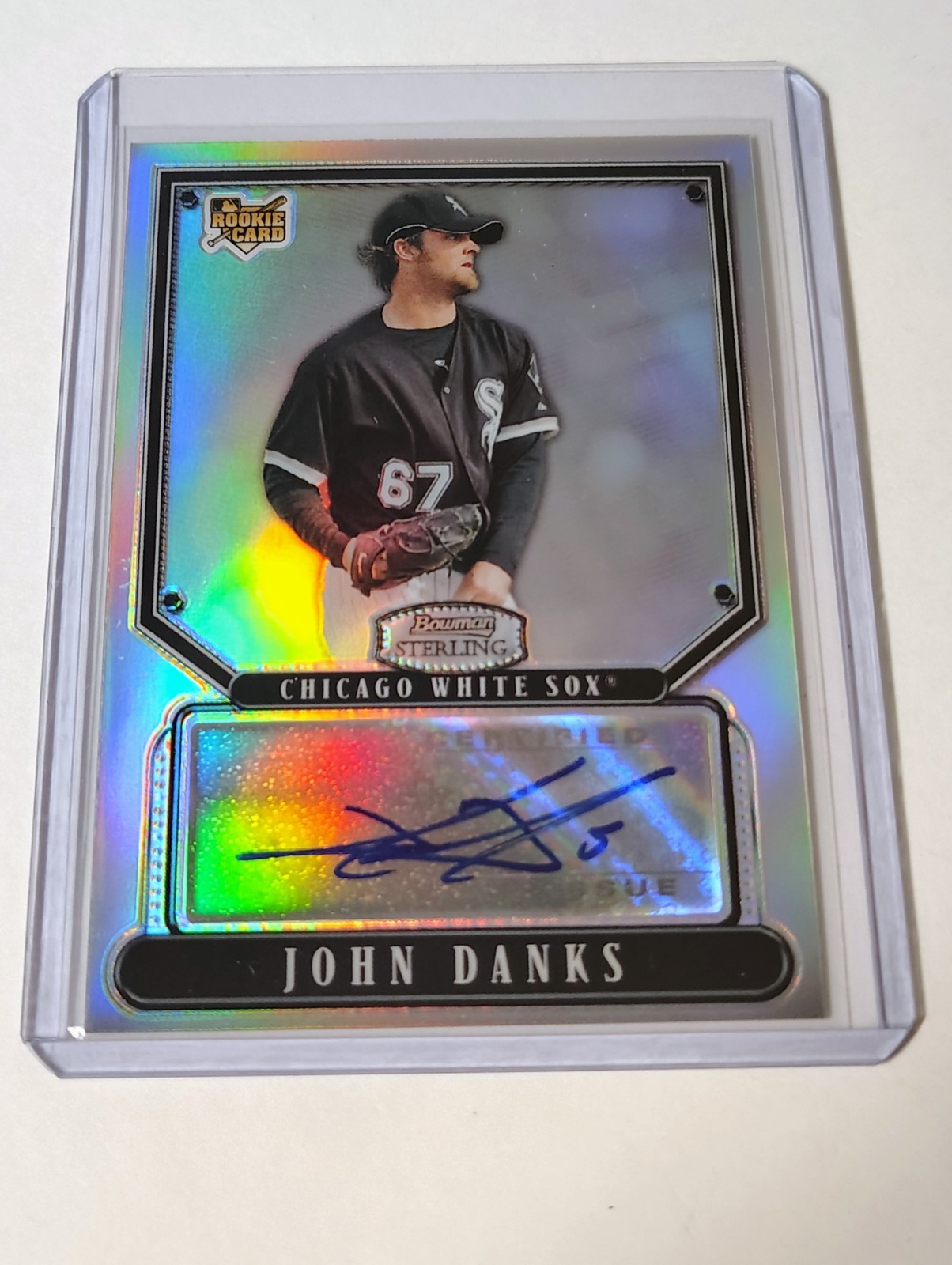 2007 Bowman Sterling John Danks Rookie Auto Chicago White Sox #BS-JD