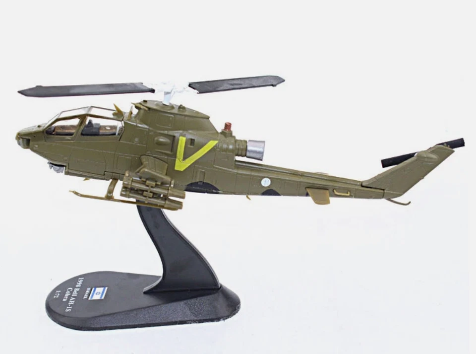 AH-1S Bell 214ST Cobra Attack Israel Helicopter Millitary 1:72 Aircraft Model - Image 2 of 4