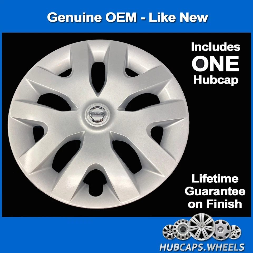 Hubcap for Nissan Rogue Sport 2017-2021 - Genuine OEM Factory 16-inch 53095 - Image 2 of 4