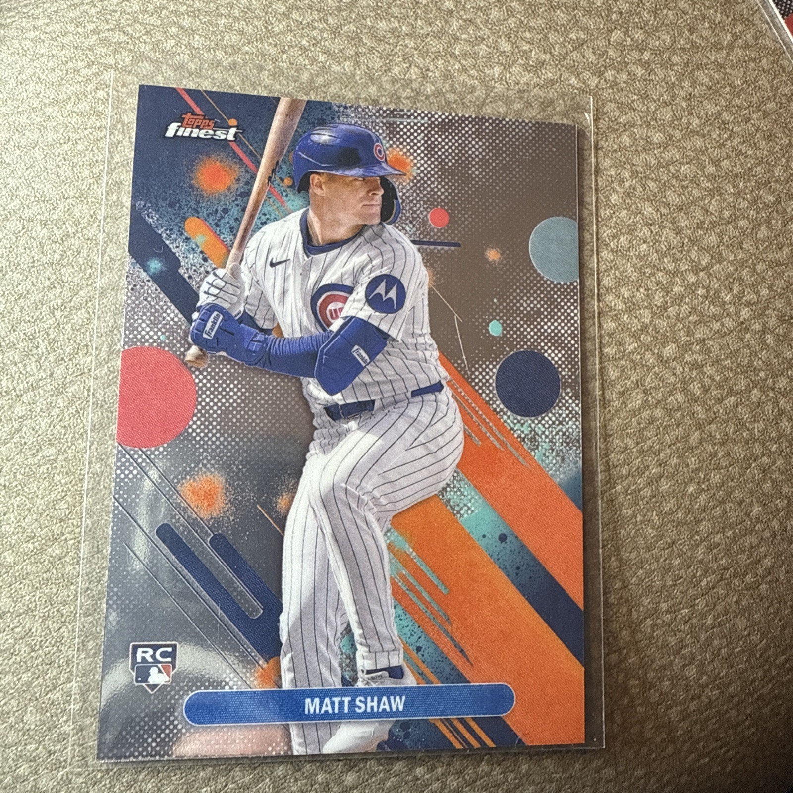 2025 Topps Finest - Common #85 Matt Shaw (RC)