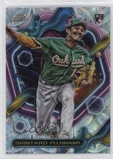 2023 Topps Cosmic Chrome Nucleus Refractor Shintaro Fujinami #71 0b3