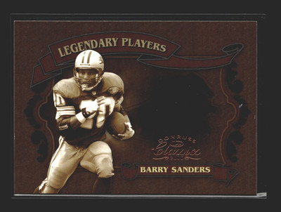 2006 Donruss Classics Legendary Players #LP-1 Barry Sanders /1000 Lions