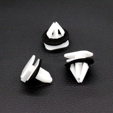 20x Rocker Moulding Clip with Sealer Nylon Retainer Mounting Fits Lincoln #21523