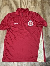 ROYAL CHALLENGERS BANGALORE CRICKET polo SHIRT JERSEY REEBOK ORIGINAL Medium L9